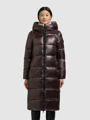 Mantel NASHI 2IN1 (Einsatz herausnehmbar) MOODY PLUM