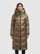  - Image from Khujo | RABIA 2IN1 coat (removable insert) CANE BROWN