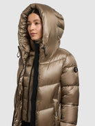  - Image from Khujo | RABIA 2IN1 coat (removable insert) CANE BROWN