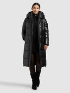  - Image from Khujo | Coat RACHEL2 SHINY BLACK