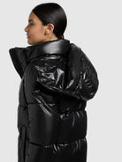  - Image from Khujo | Coat RACHEL2 SHINY BLACK