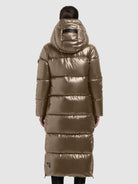  - Image from Khujo | Manteau RUBINA SHINY KANE MARRON