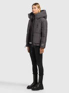  - Image from Khujo | Jacke PEEKE2 WITH GLOVES GRAPHITE GREY