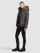  - Image from Khujo | Jacke PEEKE2 WITH GLOVES GRAPHITE GREY