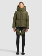  - Image from Khujo | Jacket PEEKE2 WITH GLOVES FERN GREEN