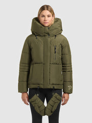 Jacket PEEKE2 WITH GLOVES FERN GREEN