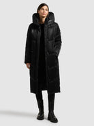  - Image from Khujo | Mantel PULSET SHINY BLACK