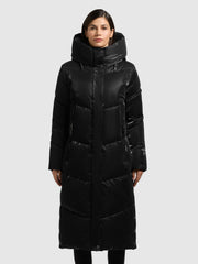 Manteau PULSET NOIR BRILLANT