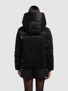  - Image from Khujo | Giacca AUDREY NERO LUCIDO