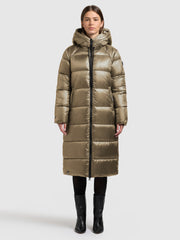 Mantel NASHI 2IN1 (Einsatz herausnehmbar) CANE BROWN