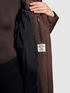  - Image from Khujo | Mantel JANGE DARK BROWN