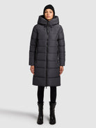  - Image from Khujo | Coat JILIAS5 STEEL GRAY