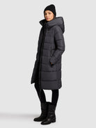  - Image from Khujo | Coat JILIAS5 STEEL GRAY