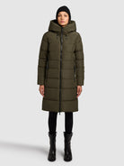  - Image from Khujo | Coat JILIAS5 DARK GREEN