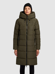 Coat JILIAS5 DARK GREEN