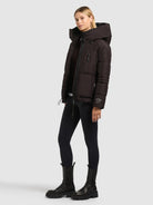  - Image from Khujo | Jacke PEEKE2 WITH GLOVES MOODY PLUM