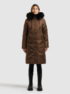  - Image from Khujo | Coat JILLA COPPER BROWN