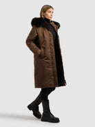  - Image from Khujo | Coat JILLA COPPER BROWN