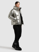  - Image from Khujo | Jacket RINJA2 SHINY ROYAL SILVER