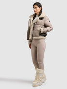  - Image from Khujo | Jacket NESSIE2 GREIGE