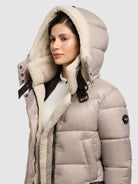  - Image from Khujo | Jacket NESSIE2 GREIGE