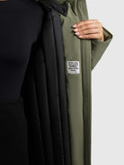  - Image from Khujo | Jas AGNETA2 GEDEMPT GROEN