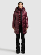  - Image from Khujo | Mantel ADRIANA MAHAGONI RED