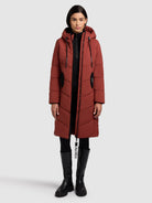  - Image from Khujo | Coat ARIBAY4 LIGHT DARK RED