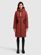  - Image from Khujo | Coat ARIBAY4 LIGHT DARK RED