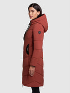  - Image from Khujo | Coat ARIBAY4 LIGHT DARK RED