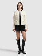  - Image from Khujo | Jacke CINNIA OFF WHITE