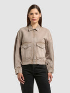  - Image from Khujo | Jacke NELINA LATTE BROWN