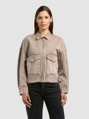 Jacke NELINA LATTE BROWN