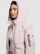  - Image from Khujo | Jacke VONA RAINDROPS LILAC