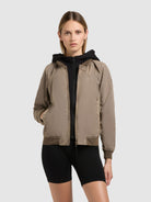  - Image from Khujo | Jacke MEETS 2IN1 LATTE BROWN