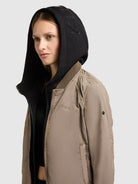  - Image from Khujo | Jacke MEETS 2IN1 LATTE BROWN