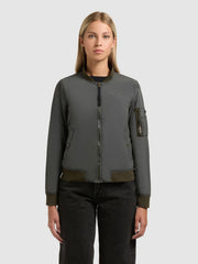 Jacke DENZ HAZY TEAL GREEN