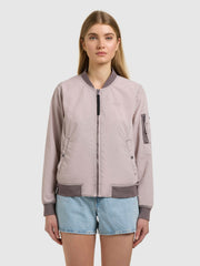 Jacke DENZ RAINDROPS LILAC