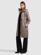  - Image from Khujo | Mantel MANAO2 LATTE BROWN