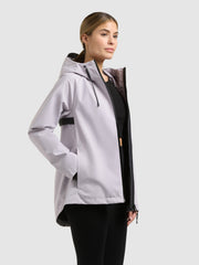Jacke WREM RAINDROPS LILAC
