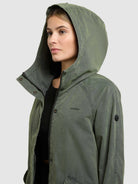  - Image from Khujo | Mantel LEAL BLACK OLIVE