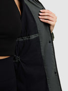  - Image from Khujo | Mantel LEAL BLACK OLIVE