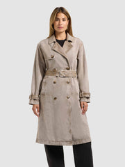 Mantel HERA LATTE BROWN