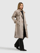  - Image from Khujo | Mantel HERA LATTE BROWN