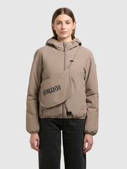 Jacke SHELLY2 LATTE BROWN