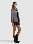  - Image from Khujo | Jacke SUZY SEA GREY