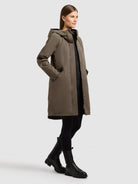  - Image from Khujo | Mantel LEAL LATTE BROWN