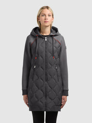 Mantel NORA SLATE GREY