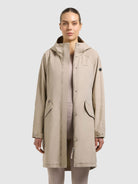  - Image from Khujo | Mantel LEAL MOUSSY BEIGE