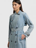  - Image from Khujo | Mantel HERA LIGHT BLUE